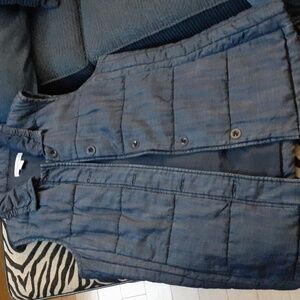 Coldwater Creek Tencel Quilted Vest, Women's S...NWT